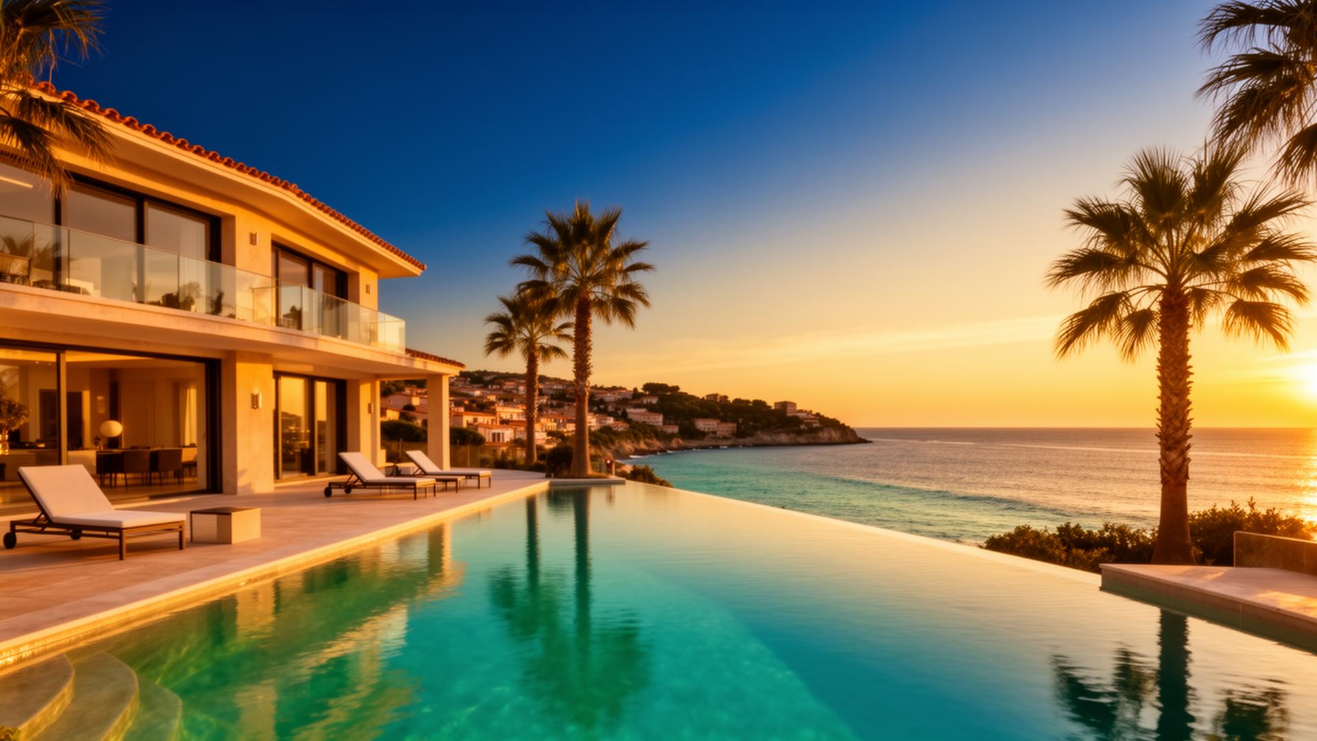 Villa de luxe avec piscine en bord de mer dans les Pyrénées-Orientales